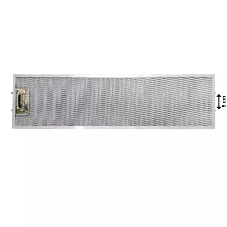 فیلتر هود با ابعاد 59.8 در 15.8 سه لایه قفل استیل